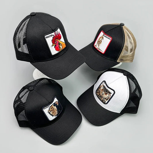 Gorra de Béisbol con Animales Divertidos